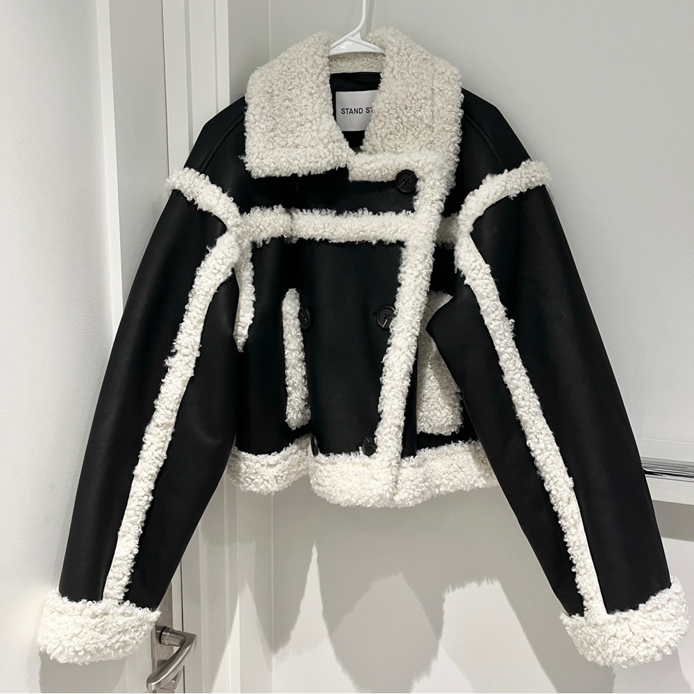 Stand Studio Shearling Coat